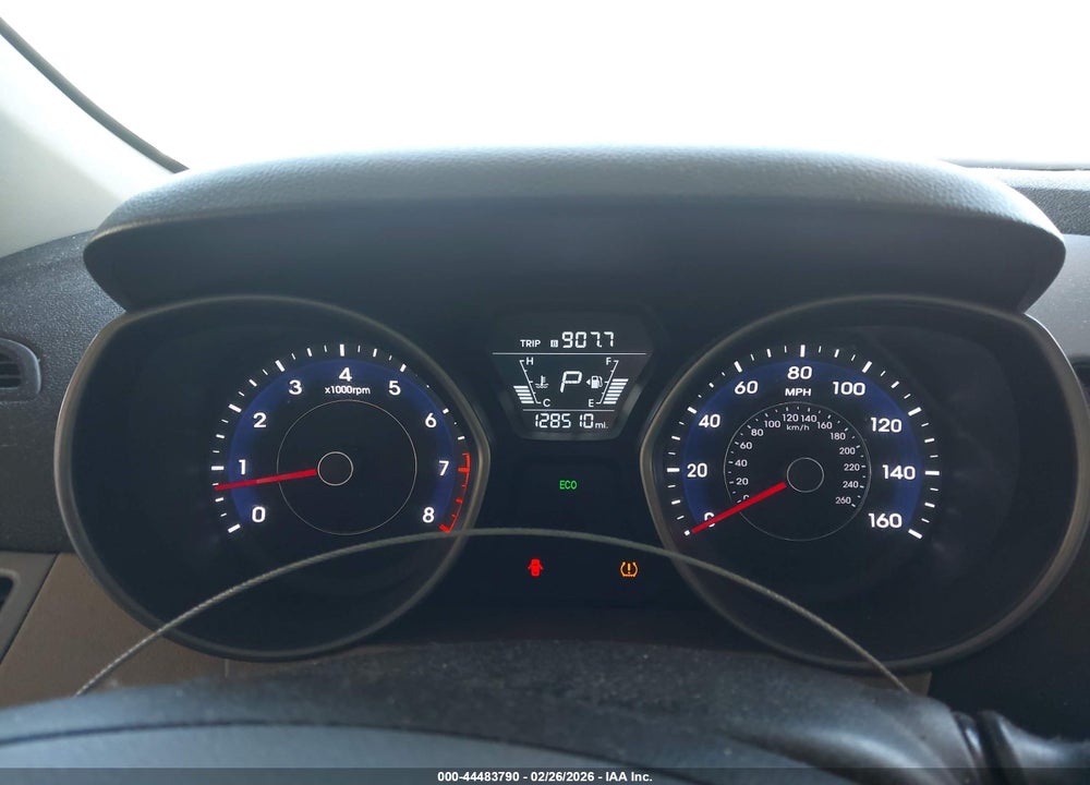 2016 HYUNDAI ELANTRA SE VIN: 5NPDH4AE9GH664287