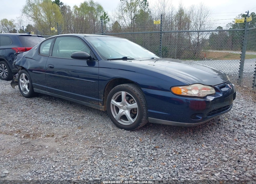 2002 CHEVROLET MONTE CARLO LS VIN: 2G1WW12E329191681