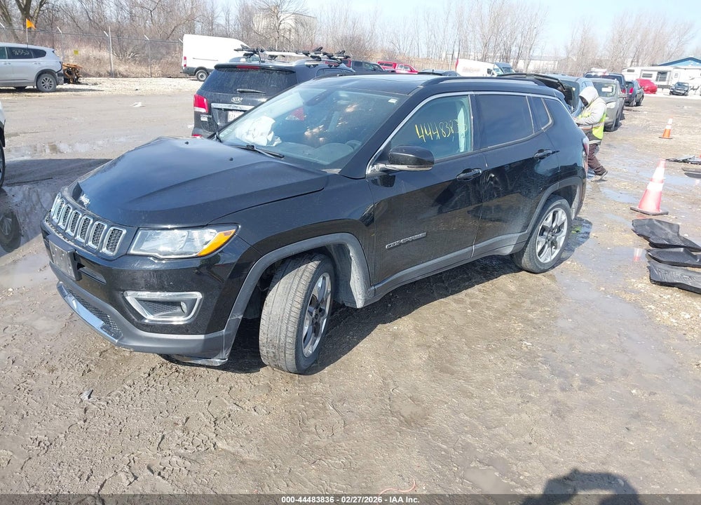 2018 JEEP COMPASS LIMITED FWD VIN: 3C4NJCCB9JT122653