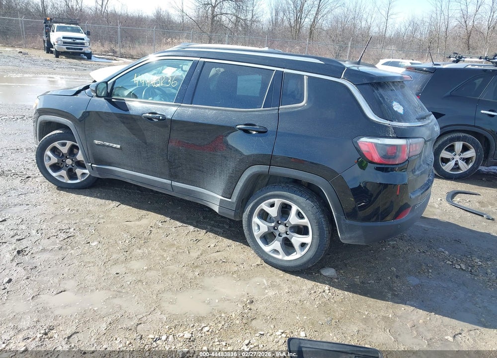 2018 JEEP COMPASS LIMITED FWD VIN: 3C4NJCCB9JT122653