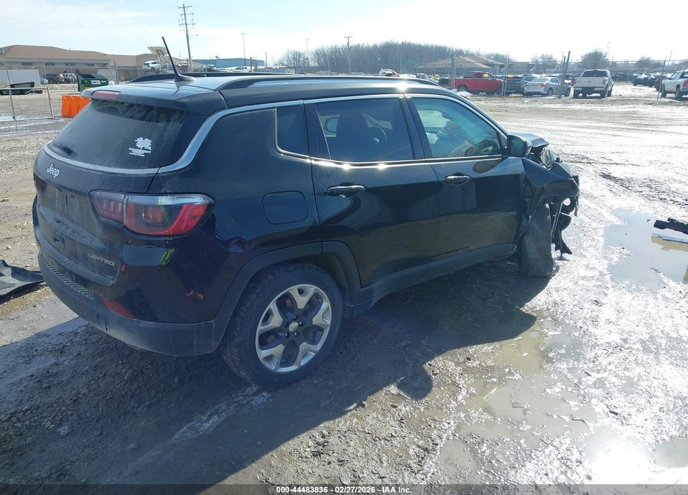 2018 JEEP COMPASS LIMITED FWD VIN: 3C4NJCCB9JT122653