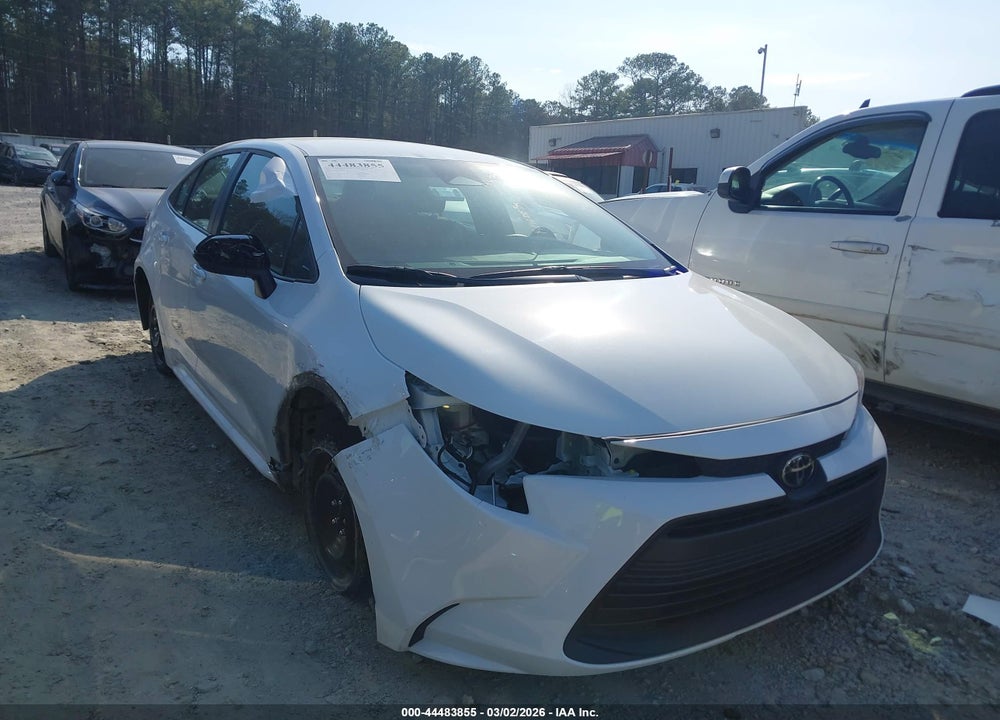 2025 TOYOTA COROLLA LE VIN: 5YFB4MDE0SP241219