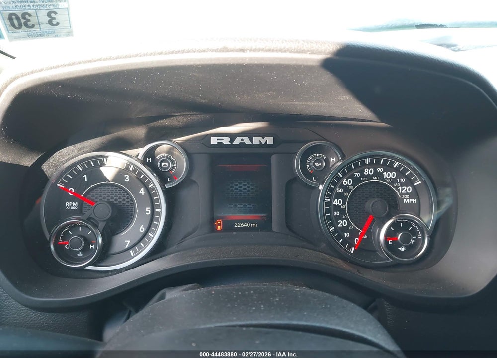 2025 RAM 1500 TRADESMAN  4X4 5'7 BOX VIN: 1C6RRFGG2SN674957