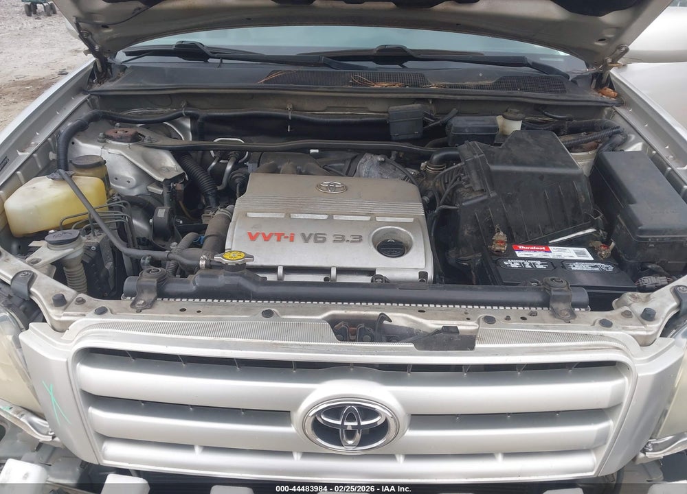2005 TOYOTA HIGHLANDER V6 VIN: JTEGP21A150074429