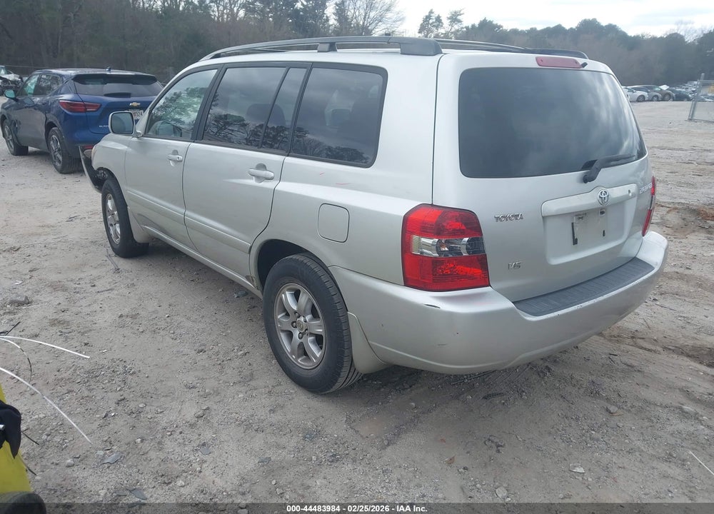 2005 TOYOTA HIGHLANDER V6 VIN: JTEGP21A150074429