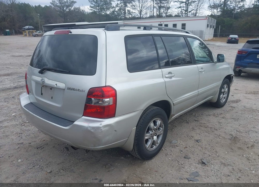 2005 TOYOTA HIGHLANDER V6 VIN: JTEGP21A150074429