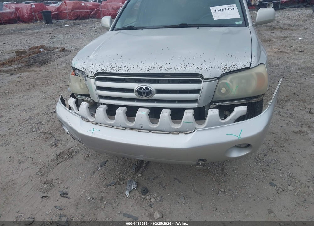2005 TOYOTA HIGHLANDER V6 VIN: JTEGP21A150074429