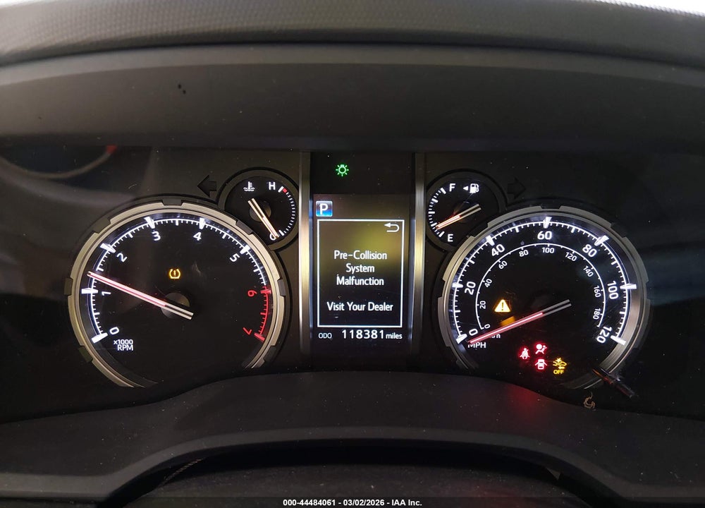 2020 TOYOTA 4RUNNER LIMITED VIN: JTEBU5JR8L5751535