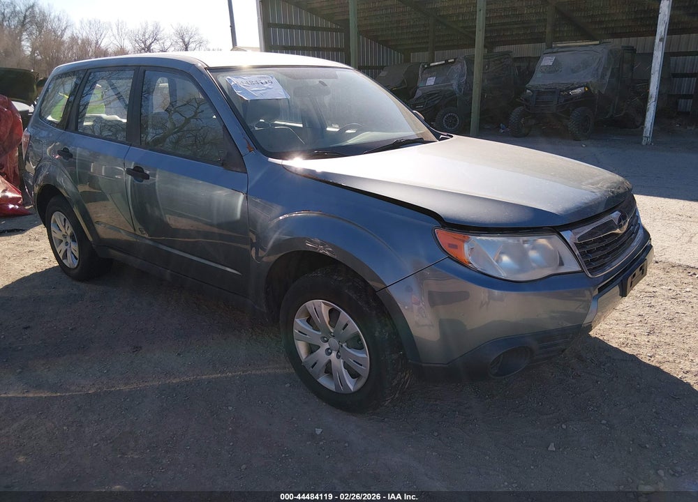 2009 SUBARU FORESTER 2.5X VIN: JF2SH61619H731480