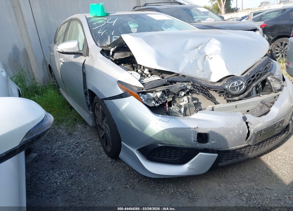 2017 TOYOTA COROLLA IM VIN: JTNKARJE1HJ543010