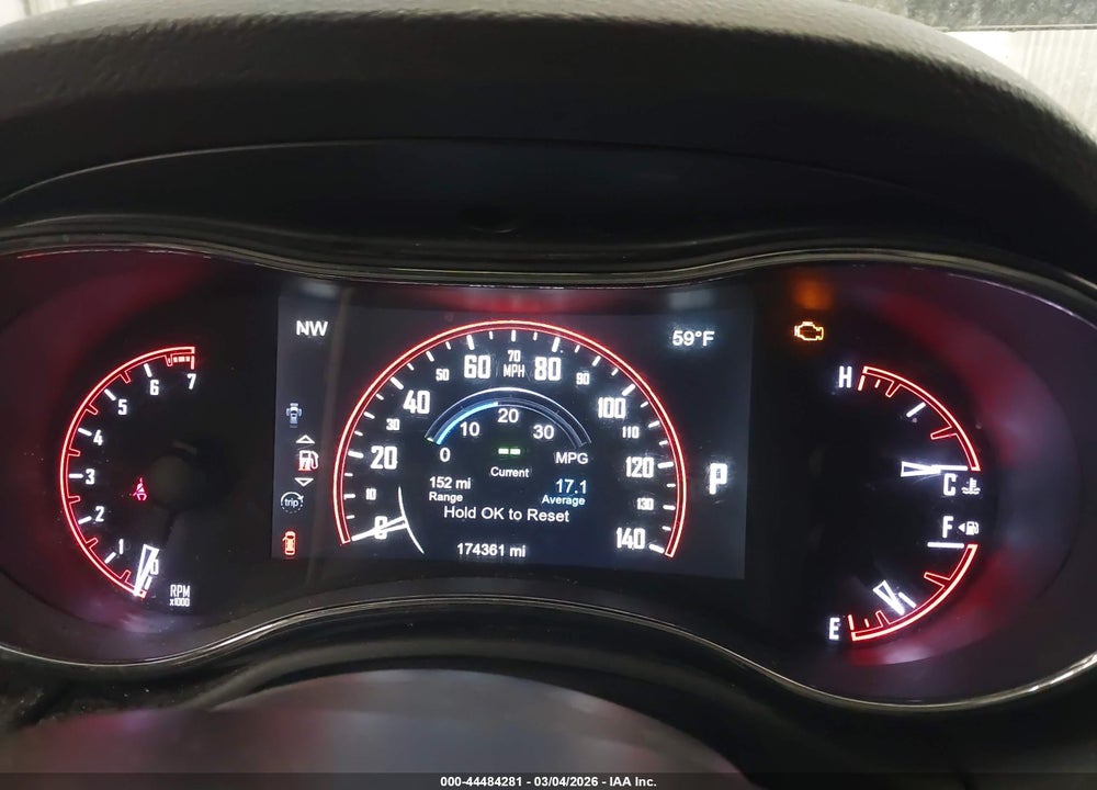 2014 DODGE DURANGO CITADEL VIN: 1C4RDJEG6EC599337