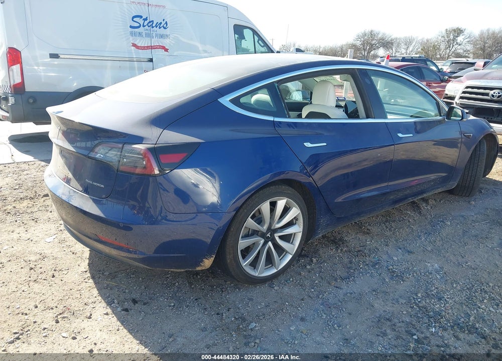 2018 TESLA MODEL 3 LONG RANGE/PERFORMANCE VIN: 5YJ3E1EB7JF147773