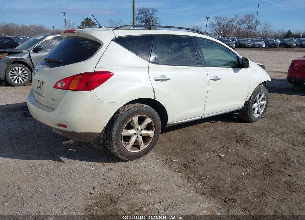 2010 NISSAN MURANO SL VIN: JN8AZ1MU2AW011159