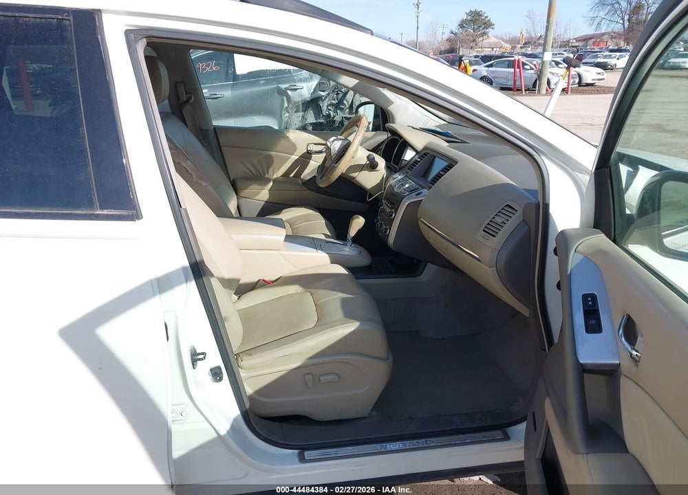 2010 NISSAN MURANO SL VIN: JN8AZ1MU2AW011159