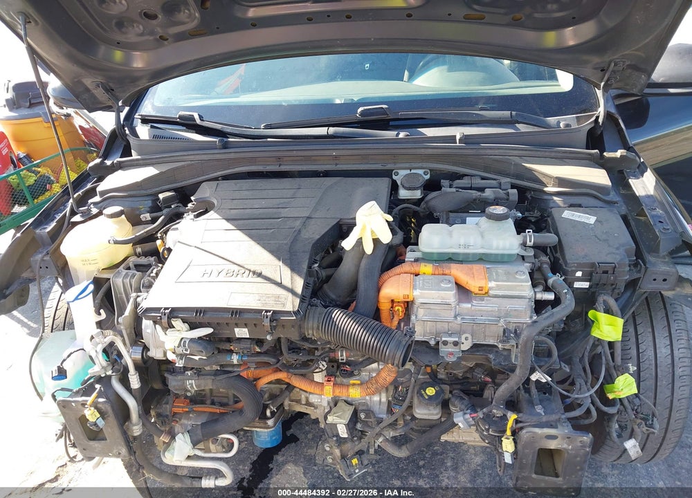 2019 HYUNDAI IONIQ HYBRID BLUE VIN: KMHC65LC1KU179400