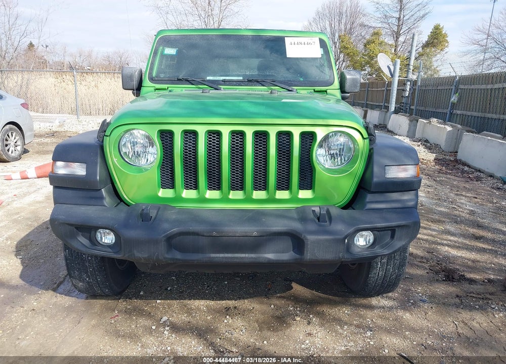 2019 JEEP WRANGLER SPORT S 4X4 VIN: 1C4GJXAG6KW564252