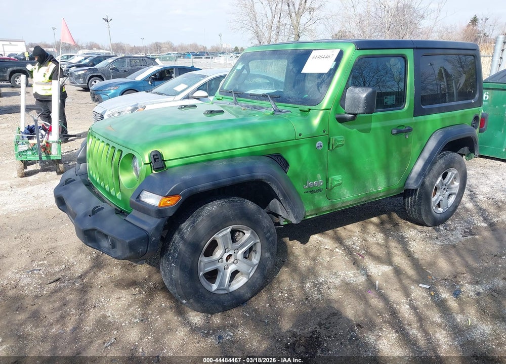 2019 JEEP WRANGLER SPORT S 4X4 VIN: 1C4GJXAG6KW564252