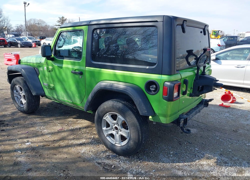 2019 JEEP WRANGLER SPORT S 4X4 VIN: 1C4GJXAG6KW564252