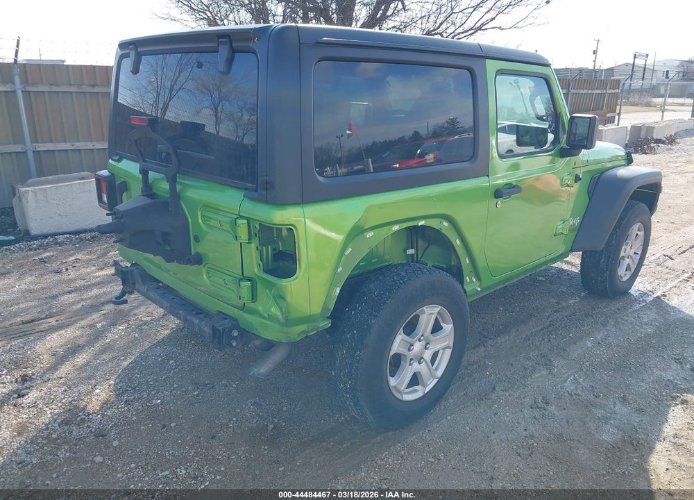 2019 JEEP WRANGLER SPORT S 4X4 VIN: 1C4GJXAG6KW564252