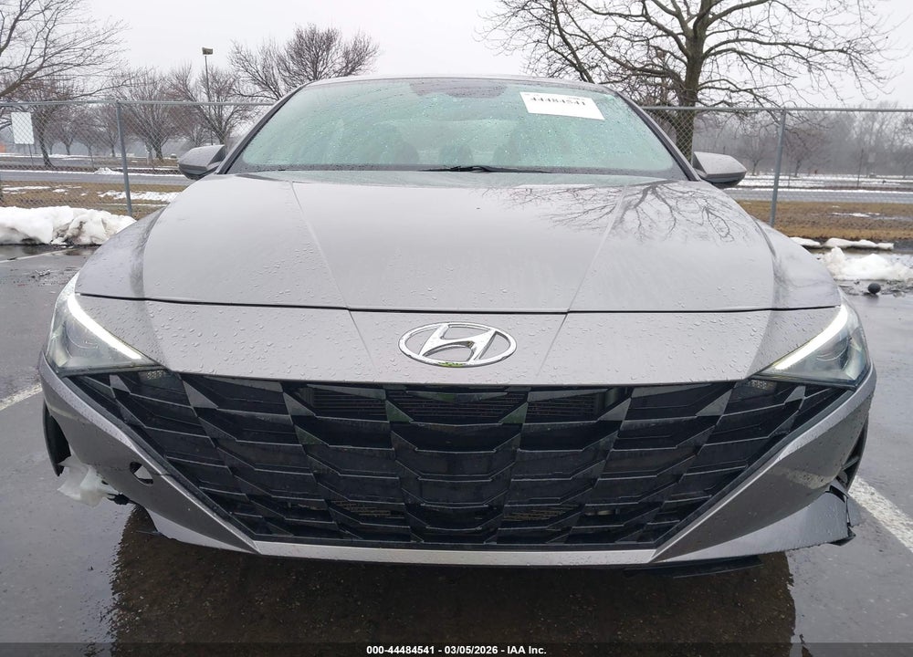 2022 HYUNDAI ELANTRA HYBRID BLUE VIN: KMHLM4AJ3NU028953
