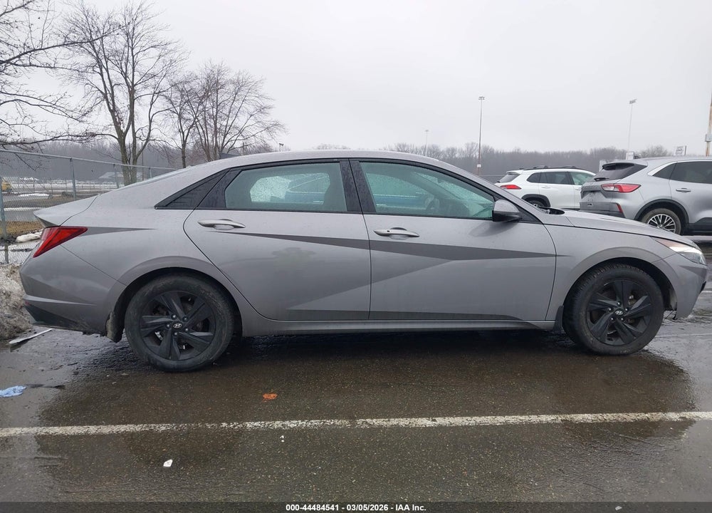 2022 HYUNDAI ELANTRA HYBRID BLUE VIN: KMHLM4AJ3NU028953