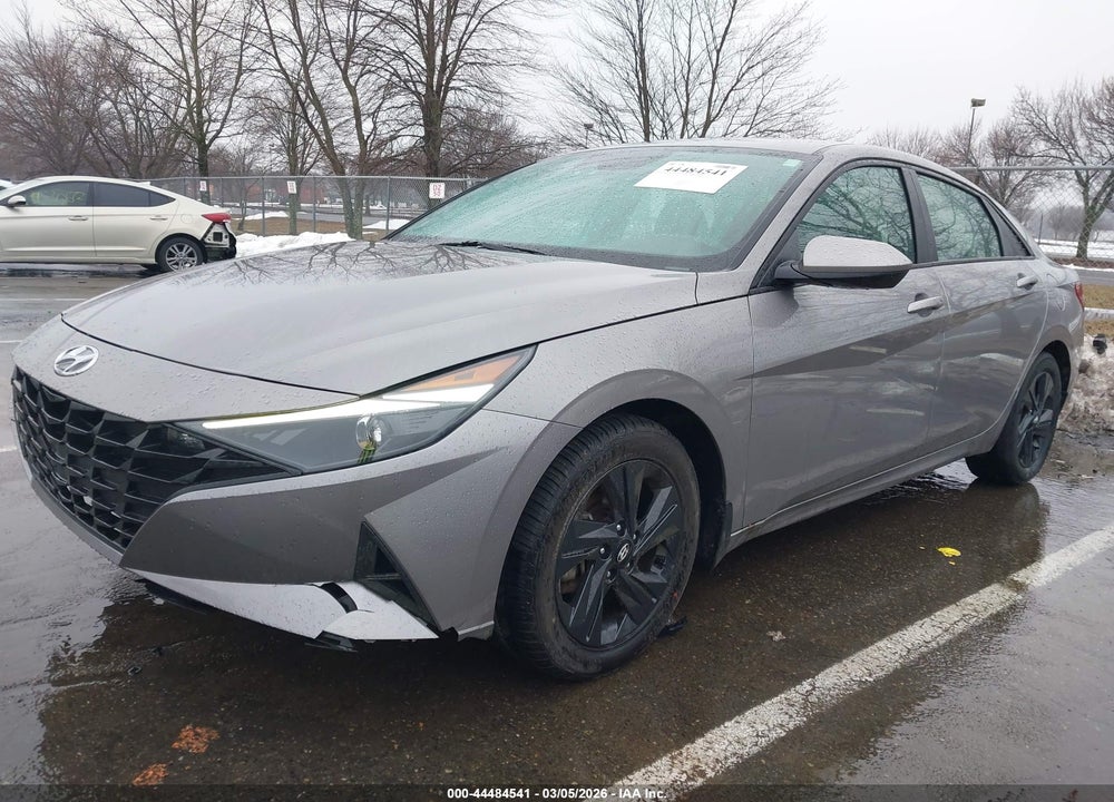 2022 HYUNDAI ELANTRA HYBRID BLUE VIN: KMHLM4AJ3NU028953