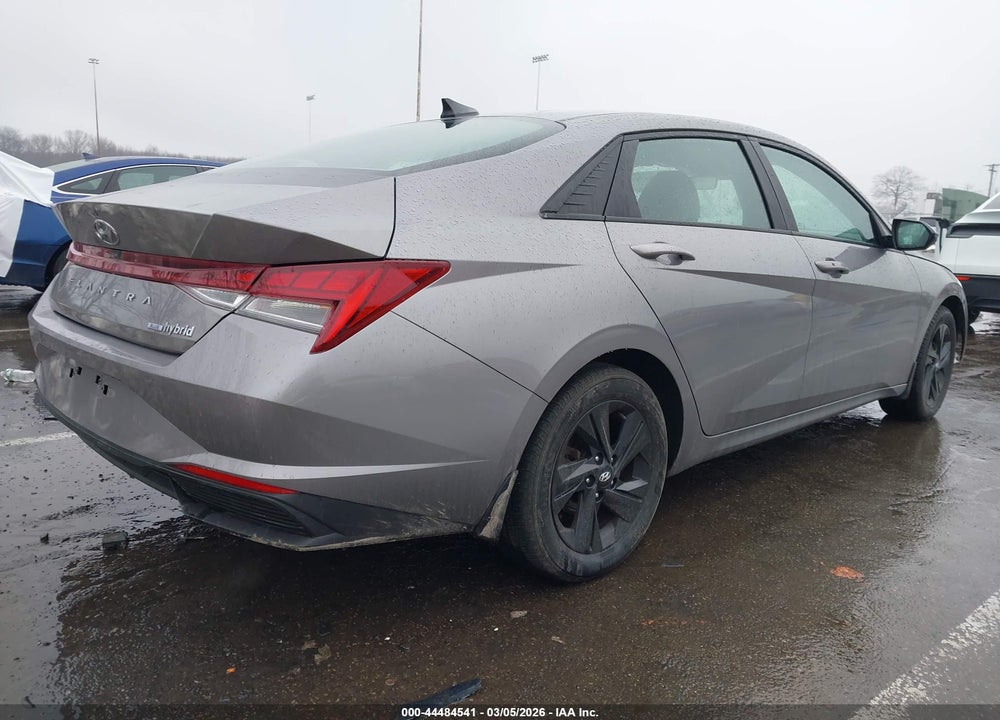 2022 HYUNDAI ELANTRA HYBRID BLUE VIN: KMHLM4AJ3NU028953