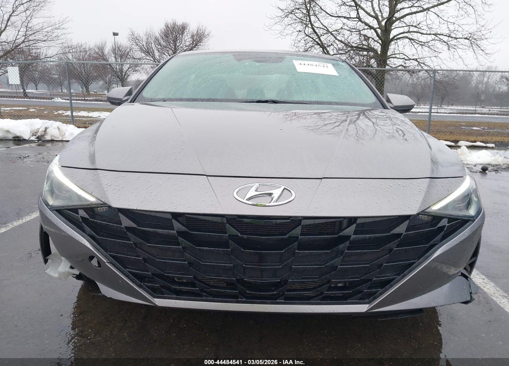 2022 HYUNDAI ELANTRA HYBRID BLUE VIN: KMHLM4AJ3NU028953