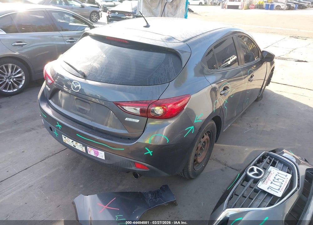 2015 MAZDA 3 I SPORT VIN: JM1BM1K78F1258007