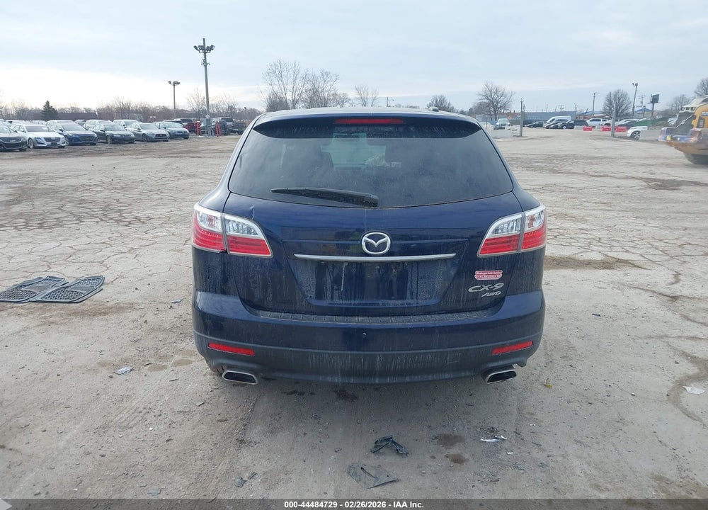 2012 MAZDA CX-9 TOURING VIN: JM3TB3CV2C0365856