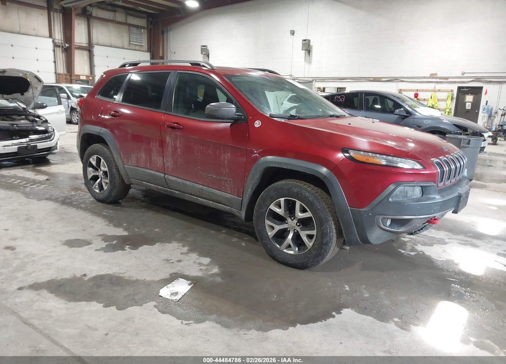 2014 JEEP CHEROKEE TRAILHAWK VIN: 1C4PJMBS7EW186318