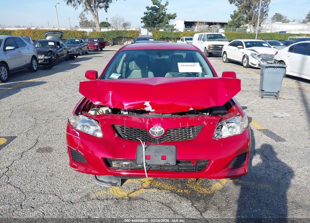 2009 TOYOTA COROLLA LE VIN: JTDBL40E199044536