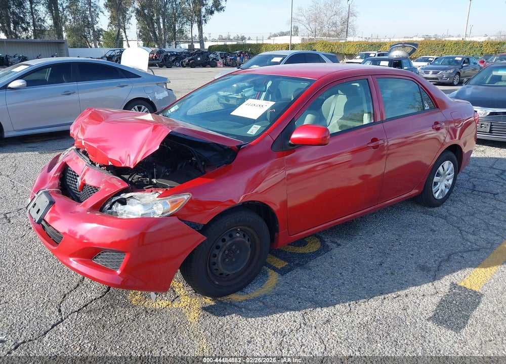 2009 TOYOTA COROLLA LE VIN: JTDBL40E199044536