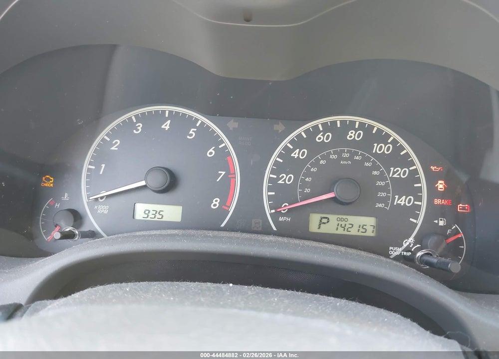 2009 TOYOTA COROLLA LE VIN: JTDBL40E199044536