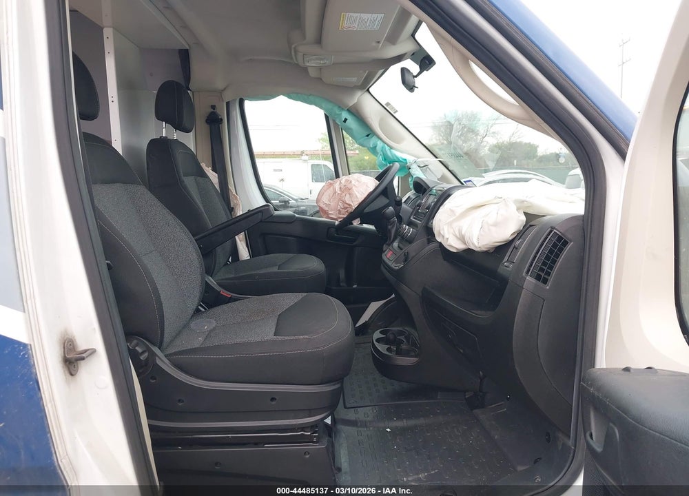 2021 RAM PROMASTER 2500 HIGH ROOF 159 WB VIN: 3C6LRVDG6ME561752