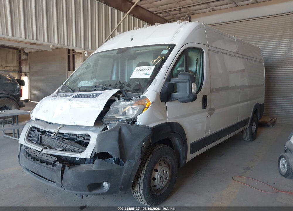 2021 RAM PROMASTER 2500 HIGH ROOF 159 WB VIN: 3C6LRVDG6ME561752