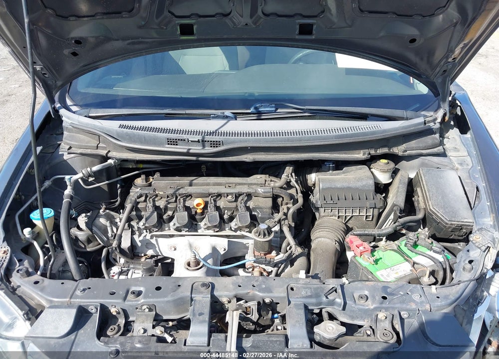2012 HONDA CIVIC LX VIN: 2HGFB2F51CH527811