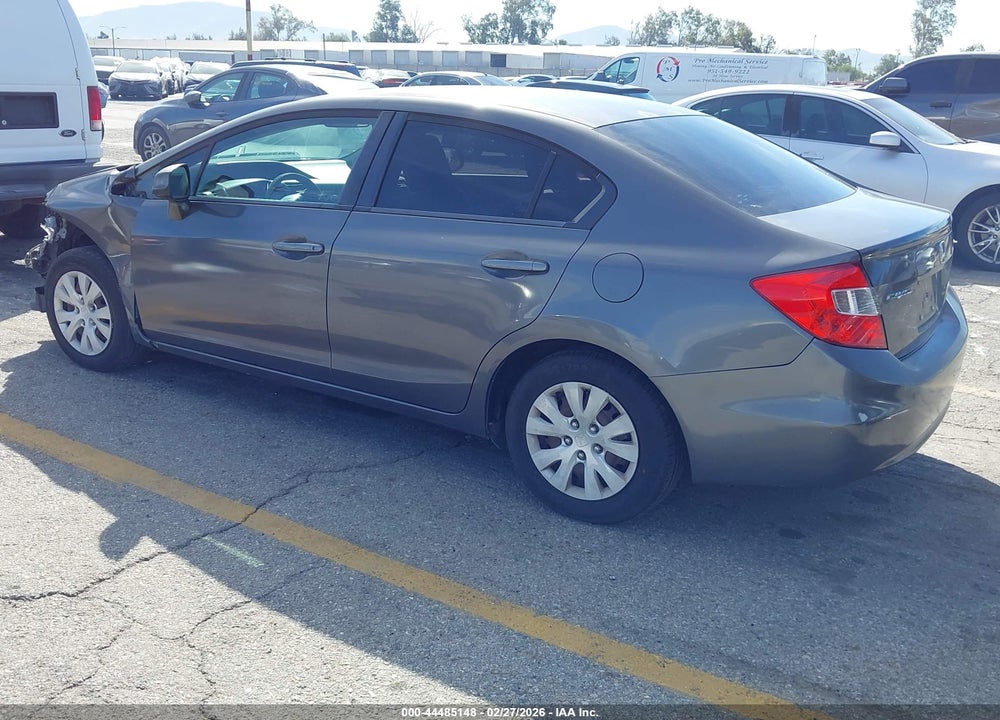 2012 HONDA CIVIC LX VIN: 2HGFB2F51CH527811