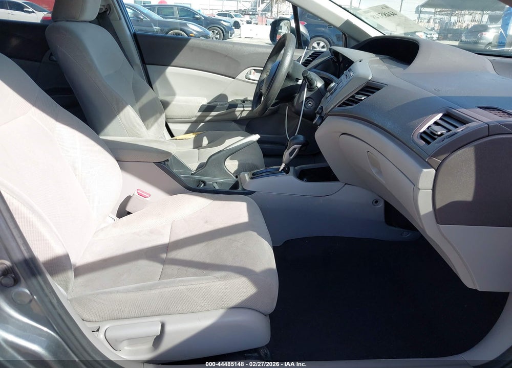 2012 HONDA CIVIC LX VIN: 2HGFB2F51CH527811