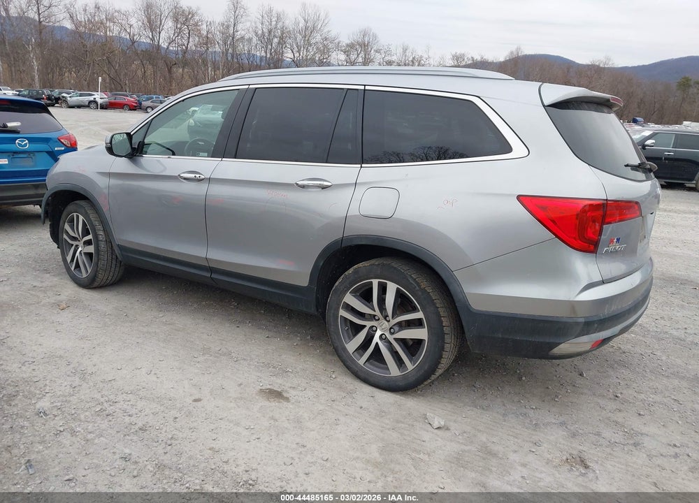 2017 HONDA PILOT ELITE VIN: 5FNYF6H08HB094456