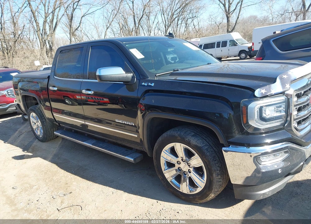 2018 GMC SIERRA 1500 SLT VIN: 3GTU2NEC0JG387044