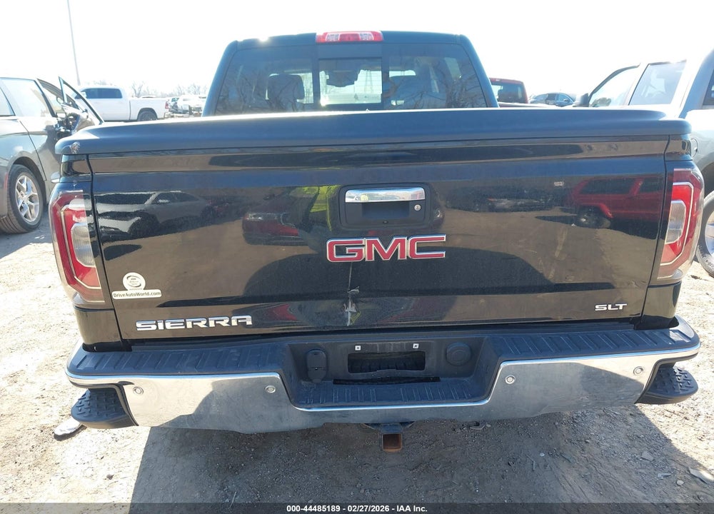 2018 GMC SIERRA 1500 SLT VIN: 3GTU2NEC0JG387044