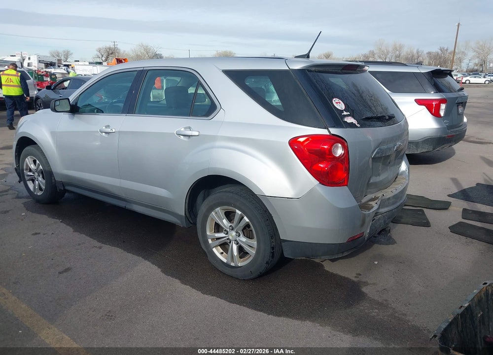 2013 CHEVROLET EQUINOX LS VIN: 1GNALBEKXDZ126019