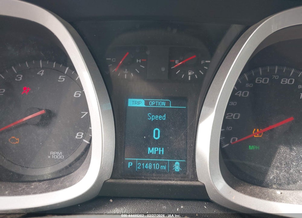 2013 CHEVROLET EQUINOX LS VIN: 1GNALBEKXDZ126019