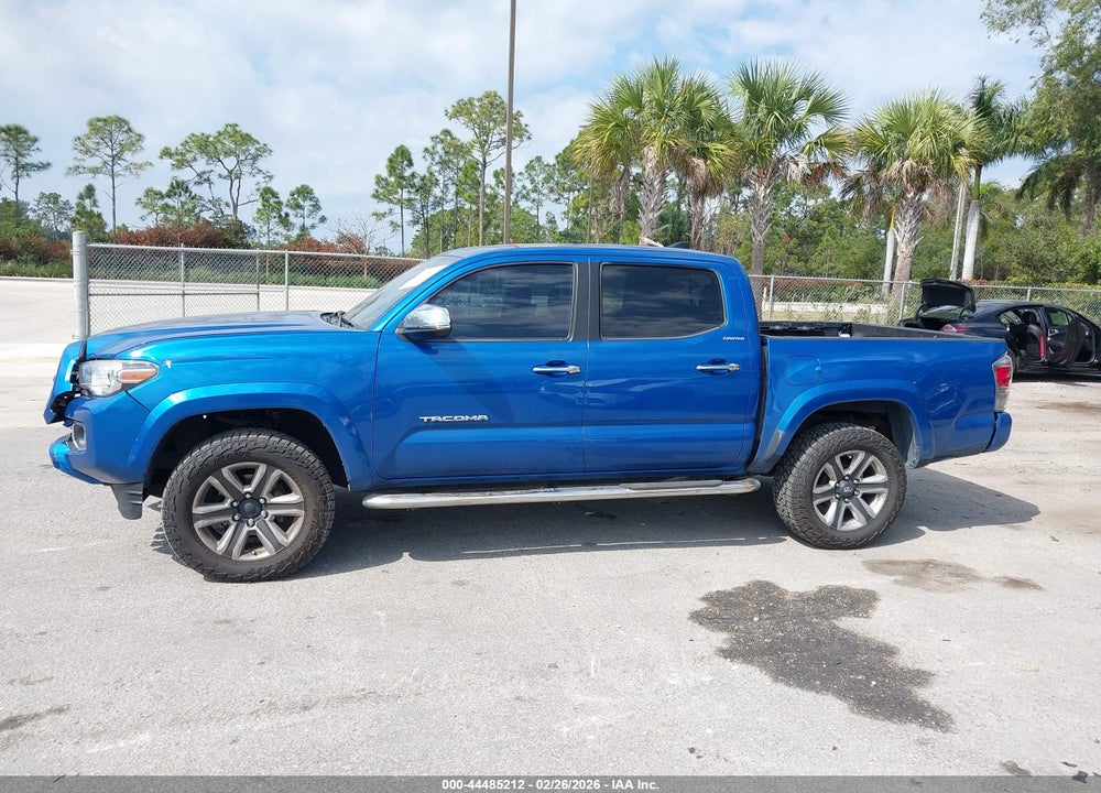 2016 TOYOTA TACOMA LIMITED VIN: 3TMGZ5ANXGM003250