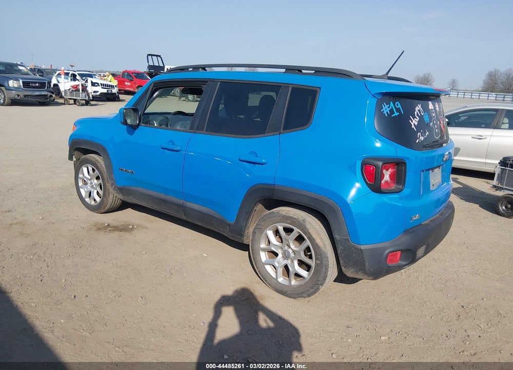 2015 JEEP RENEGADE LATITUDE VIN: ZACCJABT2FPB92435