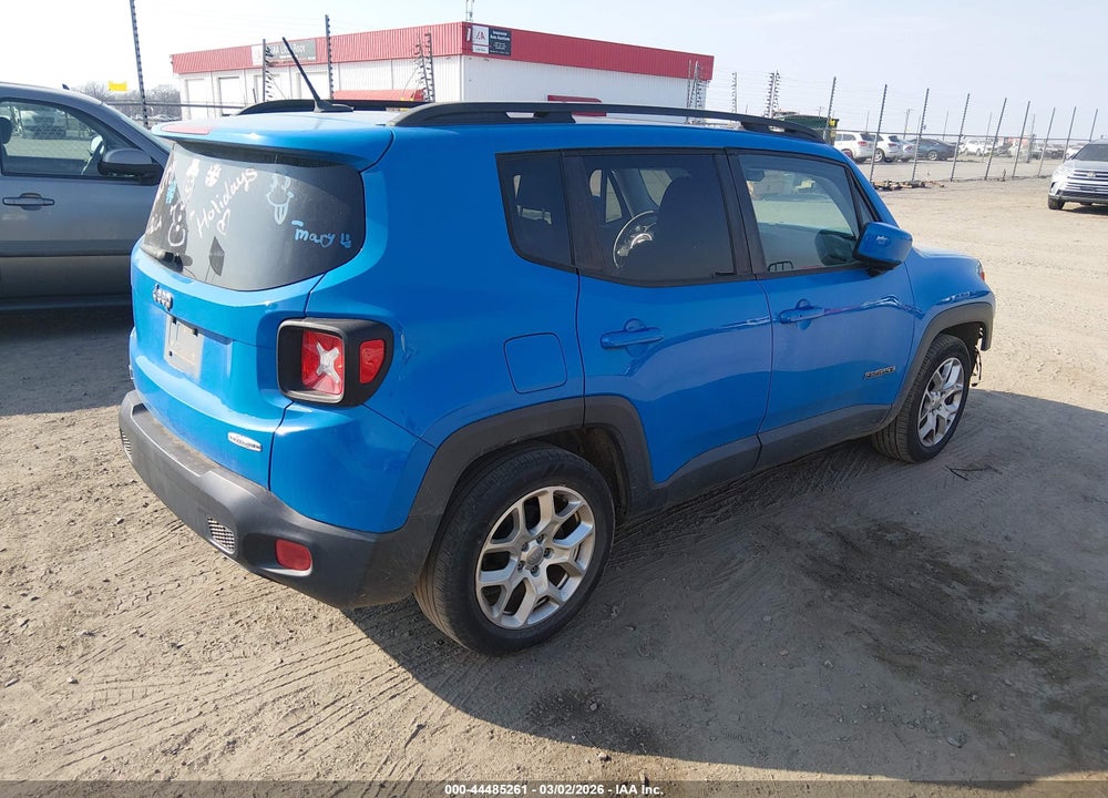2015 JEEP RENEGADE LATITUDE VIN: ZACCJABT2FPB92435