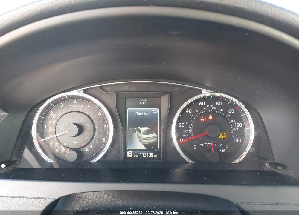 2016 TOYOTA CAMRY SE VIN: 4T1BF1FKXGU237566