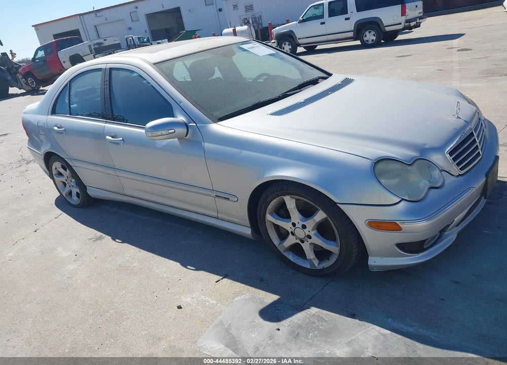 2007 MERCEDES-BENZ C 230 SPORT VIN: WDBRF52H27F896880