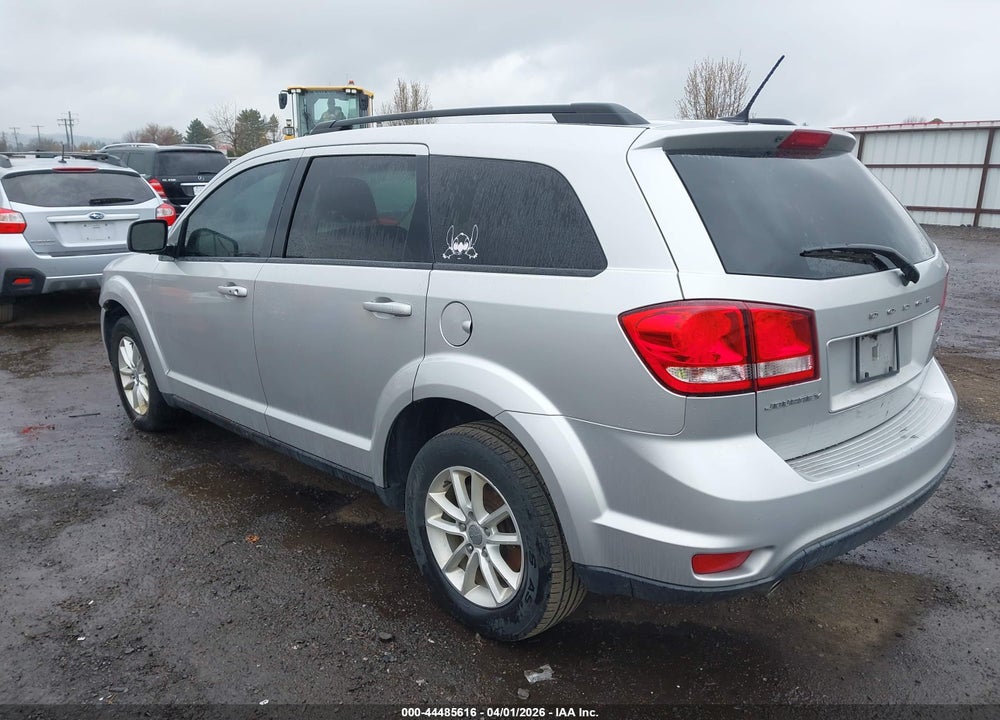 2013 DODGE JOURNEY SXT VIN: 3C4PDCBG1DT527018
